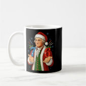 Mug Drôle 7-6 6-7 George Washington Santa 67 Meme Chri (Gauche)