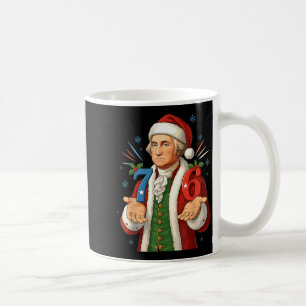 Mug Drôle 7-6 6-7 George Washington Santa 67 Meme Chri
