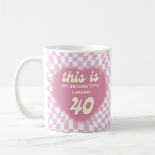 Mug Drôle 80e Anniversaire Citation de la deuxième foi