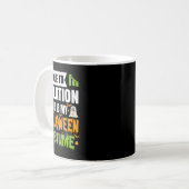 Mug Drôle À Cause De L'Inflation C'Est Mon Costum Hall (Devant gauche)