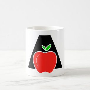 Mug Drôle A pour Pomme 