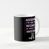 Mug Drôle Active Femme Militaire Retraitée Vétérinaire (Devant droit)