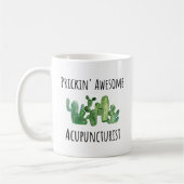 Mug Drôle Acupuncturist idée cadeau (Gauche)