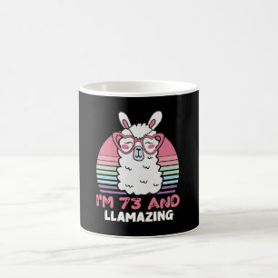 Mug Drôle Adorable Llama 73e Cadeau Anniversaire Pour 