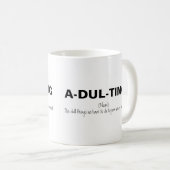 Mug Drôle Adulte (Devant droit)