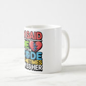 Mug Drôle AI Coding Quote - Humour programmeur (Devant droit)
