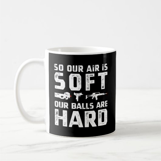 Mug Drôle Airsoft Balls Dur Airsofte Sport Airsofte (Gauche)
