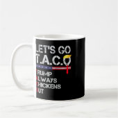 Mug Drôle Allons-y Taco 19 (Gauche)