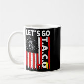 Mug Drôle Allons-y Taco 50 (Gauche)