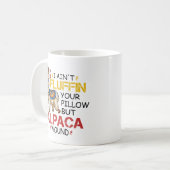 Mug Drôle Alpaca Wound Llama Infirmière Praticien Cade (Devant gauche)