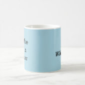 Mug Drôle Amateur de thé Enseignant Humour Novelty Sta (Centre)