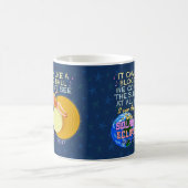 Mug Drôle américain solaire total d'éclipse le 21 août (Centre)