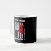 Mug Drôle Américain Ultimate Frisbee Citation (Devant gauche)