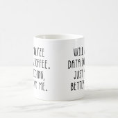 Mug Drôle Analyste De Données Travail Dit (Centre)