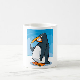 Mug Drôle Angry Penguin Cartoon Cool