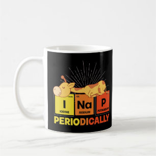 Mug Drôle animal Nap Table périodique Pyjama mignonne