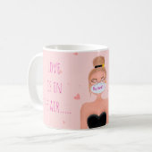 Mug Drôle anti-Saint-Valentin (Devant gauche)