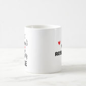 Mug Drôle Appréciation de l'enseignant Amateurs de caf (Centre)