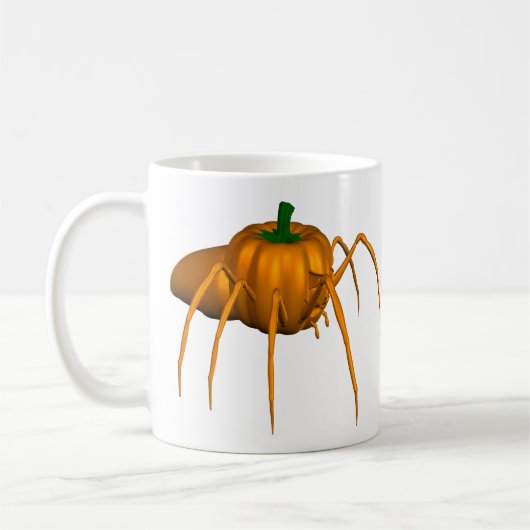 Mug Drôle Araignée d'Halloween (Gauche)