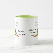 Mug drôle avec grenouille mignonne (Centre)