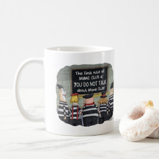 Mug drôle avec mimes
