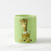Mug drôle avec une joyeuse Giraffe bébé - Choisiss (Centre)