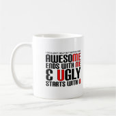 Mug Drôle Awesome Me (Gauche)