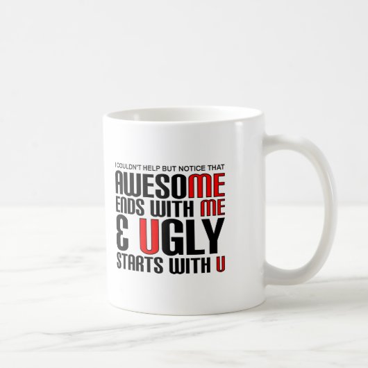 Mug Drôle Awesome Me (Droite)