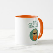 Mug Drôle barbe à gingembre homme (Devant droit)