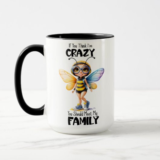 Mug Drôle Bee (Gauche)