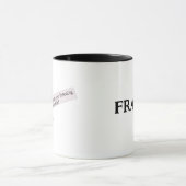 Mug Drôle biscuit chinois disant w/Name (Centre)