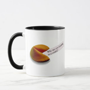 Mug Drôle biscuit chinois disant w/Name