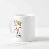 Mug Drôle Boo Tox Soins esthétiques Citrouille crâne F (Devant gauche)
