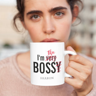 Mug Drôle Bossy Boss