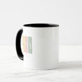 Mug Drôle Bow Coquette Mama Fleurs Fête des Mères (Devant gauche)