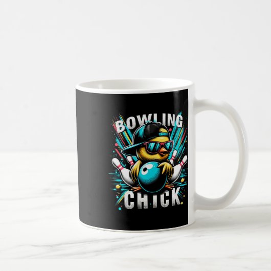 Mug Drôle Bowling Cadeaux Mignonne Ou Bowling Chick Sp (Droite)