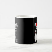 Mug Drôle Bowling Excuses Pour Bowler (Centre)