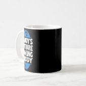 Mug Drôle Bowling Toddler Le Futur Bowling Buddy de pa (Devant gauche)