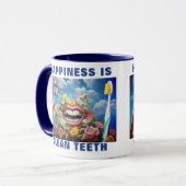 Mug Drôle Brosse-Ton Dents (Devant gauche)