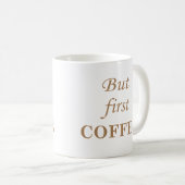 Mug Drôle buveur de café citations (Devant droit)