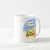 Mug Drôle Cactus et Fleurs Carton mignon Sud-ouest (Devant droit)
