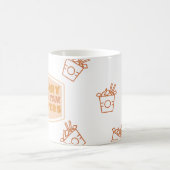 Mug Drôle cadeau camarade de chambre "Désolé de manger (Centre)