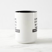 Mug Drôle cadeau Coworker, Je suis votre Coworker favo (Centre)