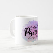 Mug Drôle cadeau de café, C'est une punch Throat Kinda (Devant gauche)