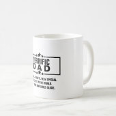 Mug Drôle cadeau de Fête des pères pour papa (Devant droit)
