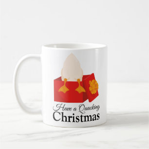 Mug Drôle cadeau de Noël mignon dessin animé Canard da