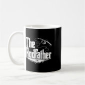 Mug Drôle cadeau de pêche Le Parrain (Gauche)