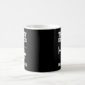 Mug Drôle cadeau de pilote d'hélicoptère pour hommes f (Centre)