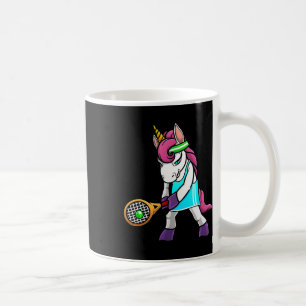 Mug Drôle cadeau de tennis pour filles femmes Unicorn