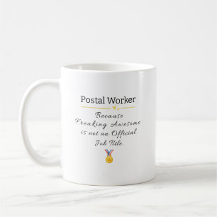 Mug Drôle cadeau de travailleur postal